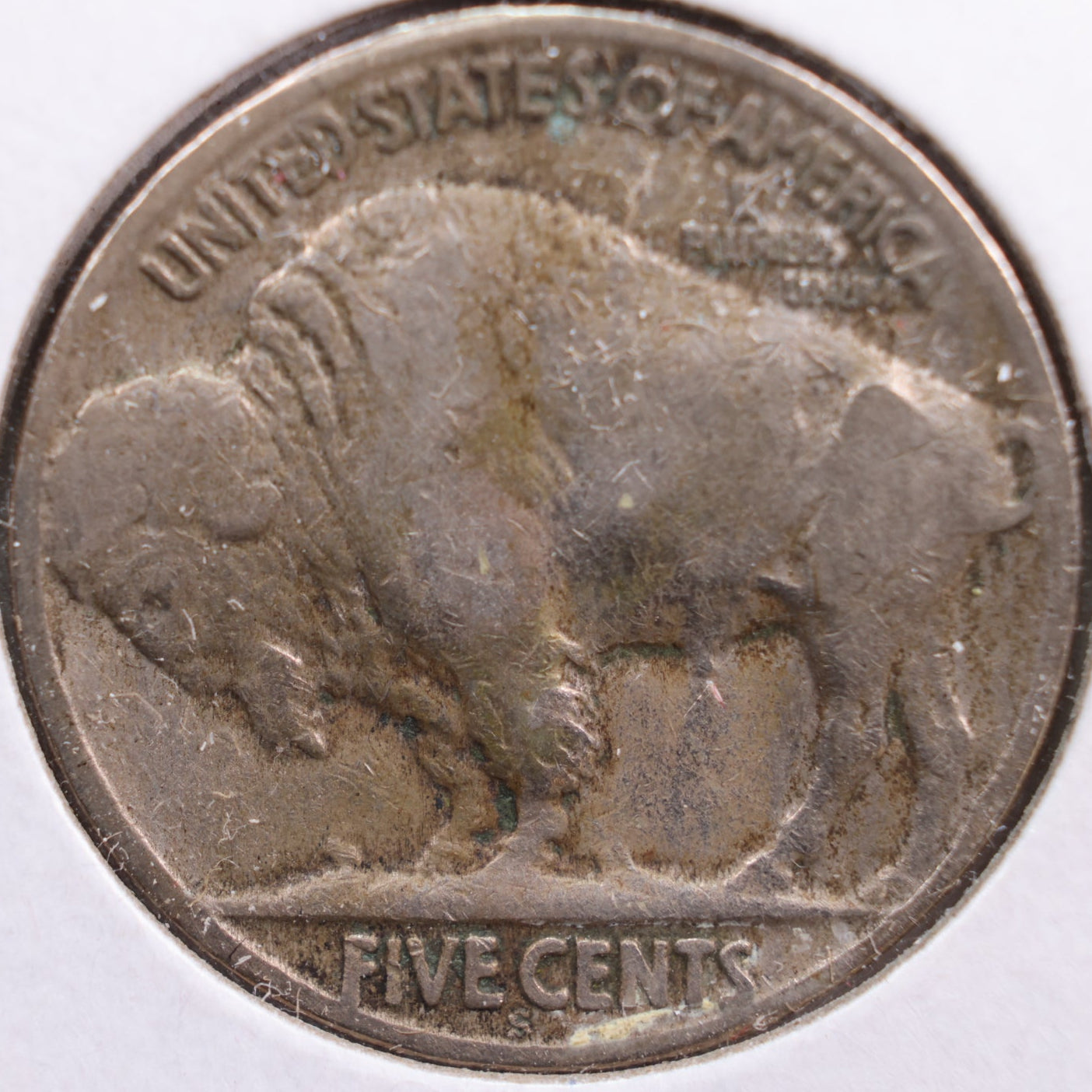 1927-S Buffalo Nickel, Very Good Circulated Coin, Store #NL594