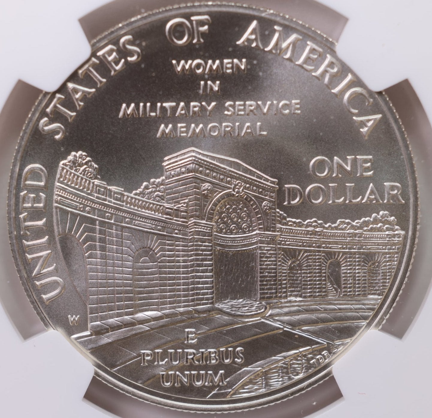 1994-W Women Veterans Memorial., Commemorative., NGC MS-70., Store #GMC007