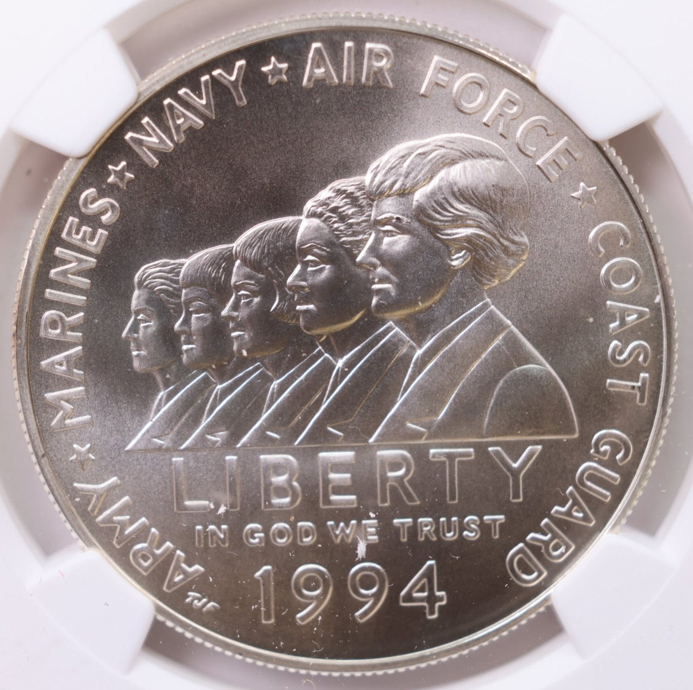 1994-W Women Veterans Memorial., Commemorative., NGC MS-70., Store #GMC007