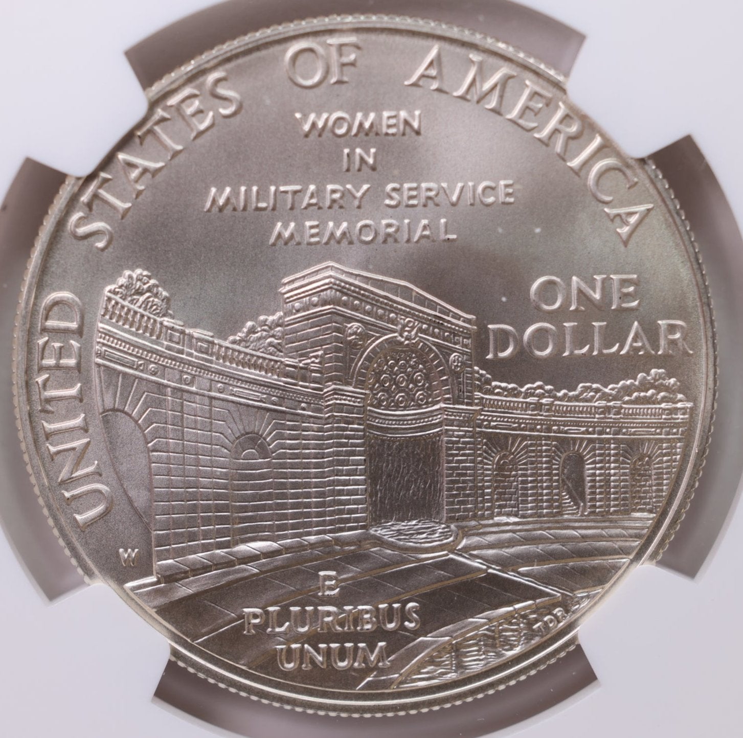 1994-W Women Veterans Memorial., Commemorative., NGC MS-70., Store #GMC007