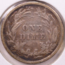 1901 Barber Silver Dime, Very Fine+, Store