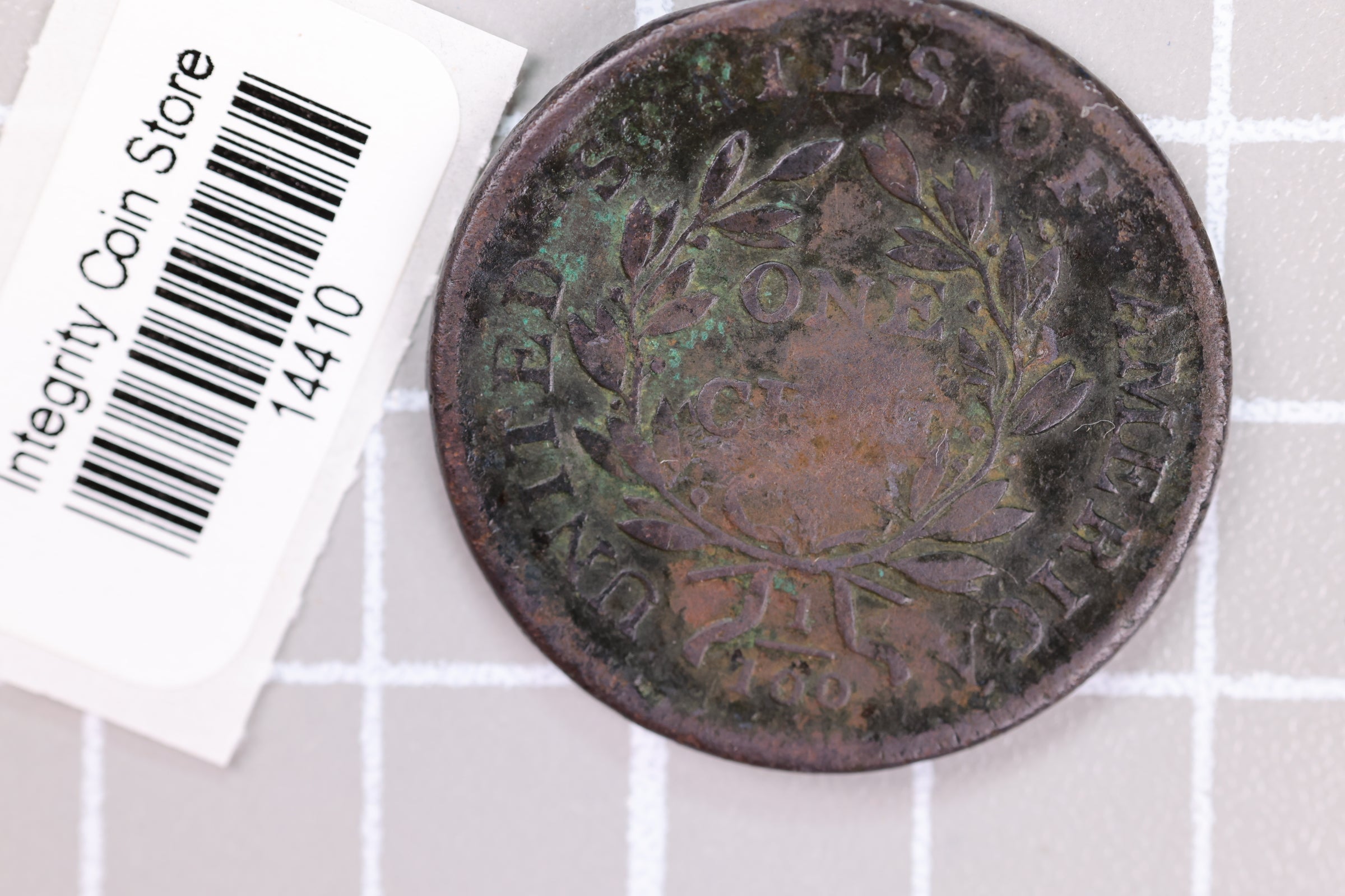 1807 Large Cent, Affordable Circulated Coin, Store Sale #14410