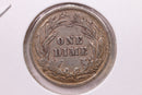 1901 Barber Silver Dime., V.F., Store Sale