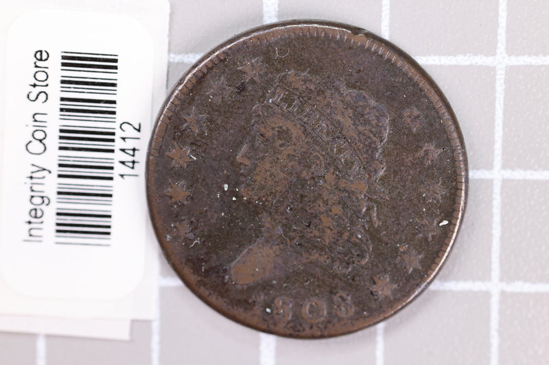 1810 Large Cent, Affordable Circulated Coin, Store Sale