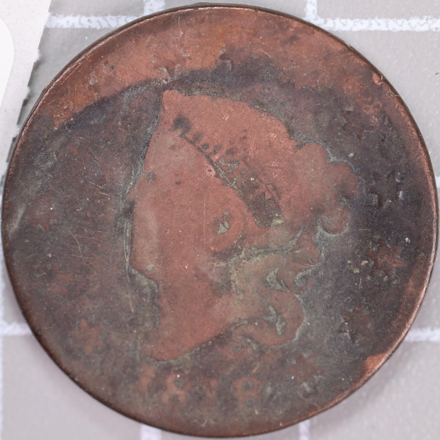 1818 Liberty Head Large Cent, Good Circulated Coin, Store #14427