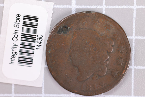 1819  Large Cent, Affordable Circulated Coin, Store Sale #14430