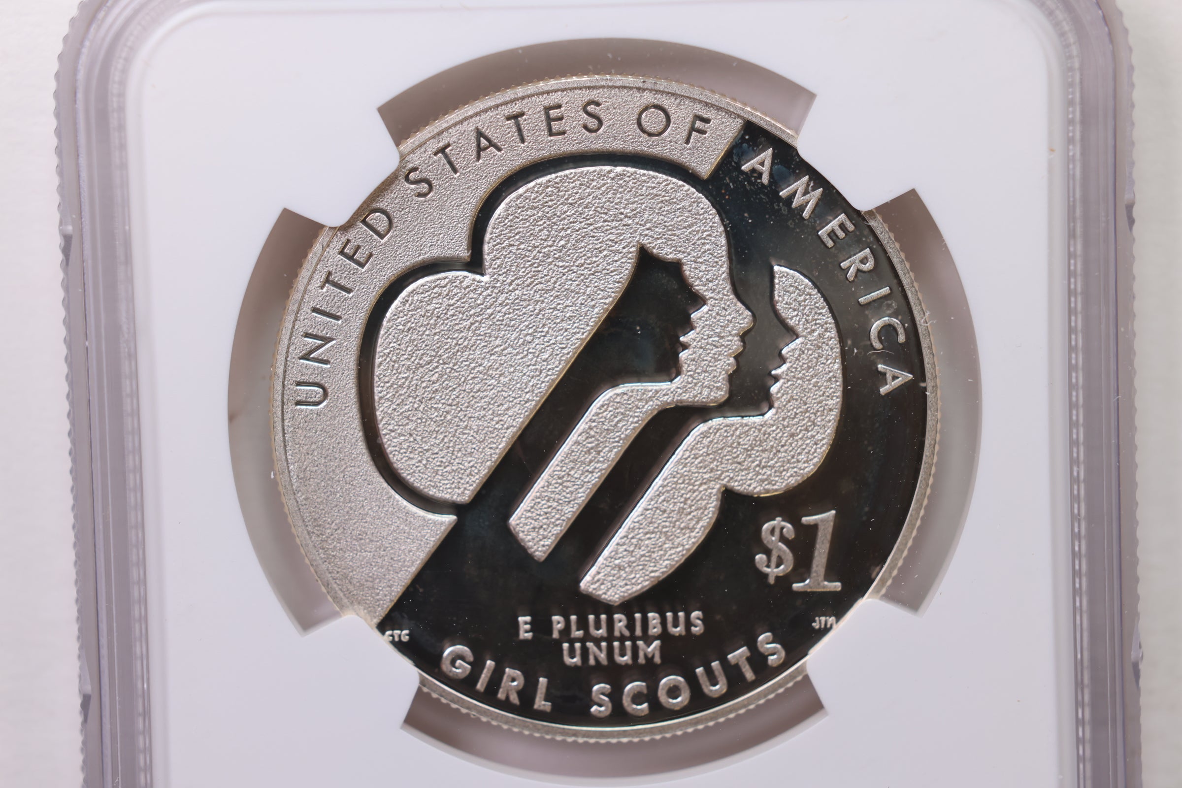 2013-W Girl Scouts Centennial Commemorative, NGC PF 69, Store #GMC020