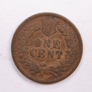 1876 Indian Head Cents, Very Fine Circulated Coin., Store