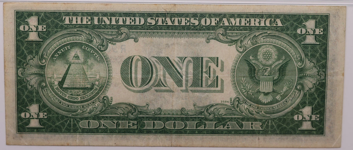 1935A, $1 Silver Certificate, N. Africa WWII Emergency Issue, PMG VF-25, Store #GSSC012