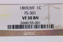 1869/69, Indian Head Cent., FS-301., Over Date., NGC VF-30., Store