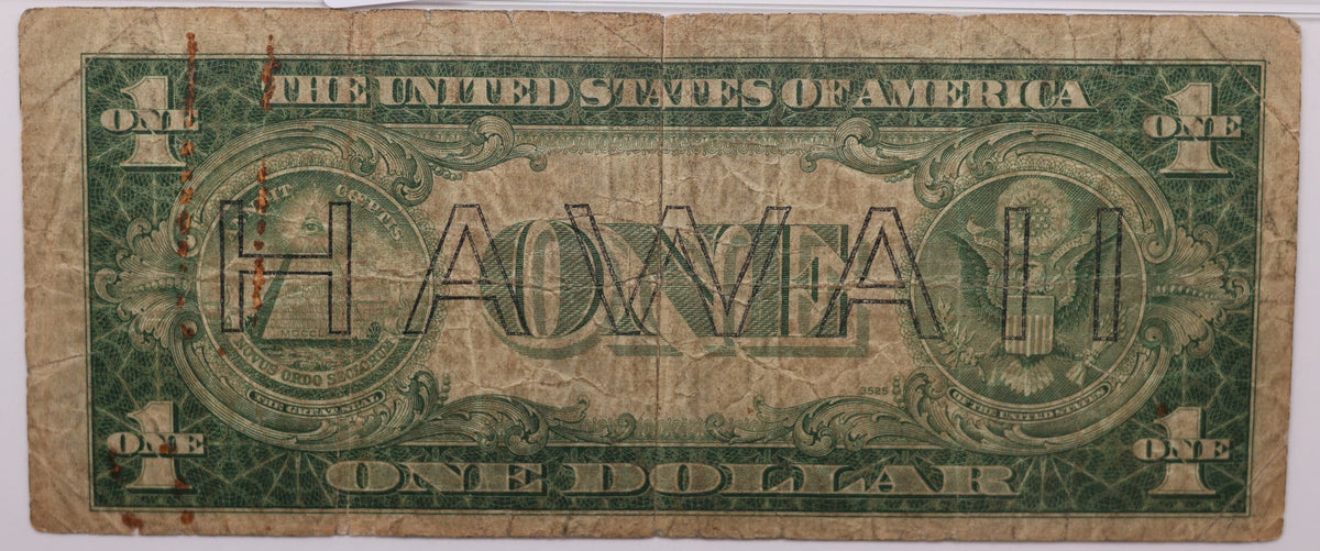 1935 A, $1 Silver Certificate, 'Hawaii', PMG Choice F-15, Store #GSSC011