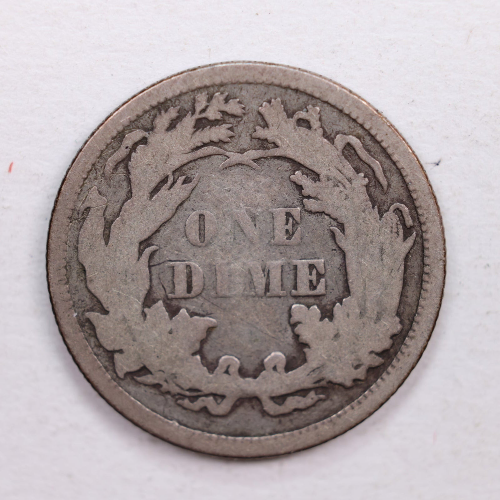 1863 Seated Liberty Dime., Very Fine Circulated Coin., Store Sale #DE0357.