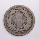 1863 Seated Liberty Dime., Very Fine Circulated Coin., Store Sale