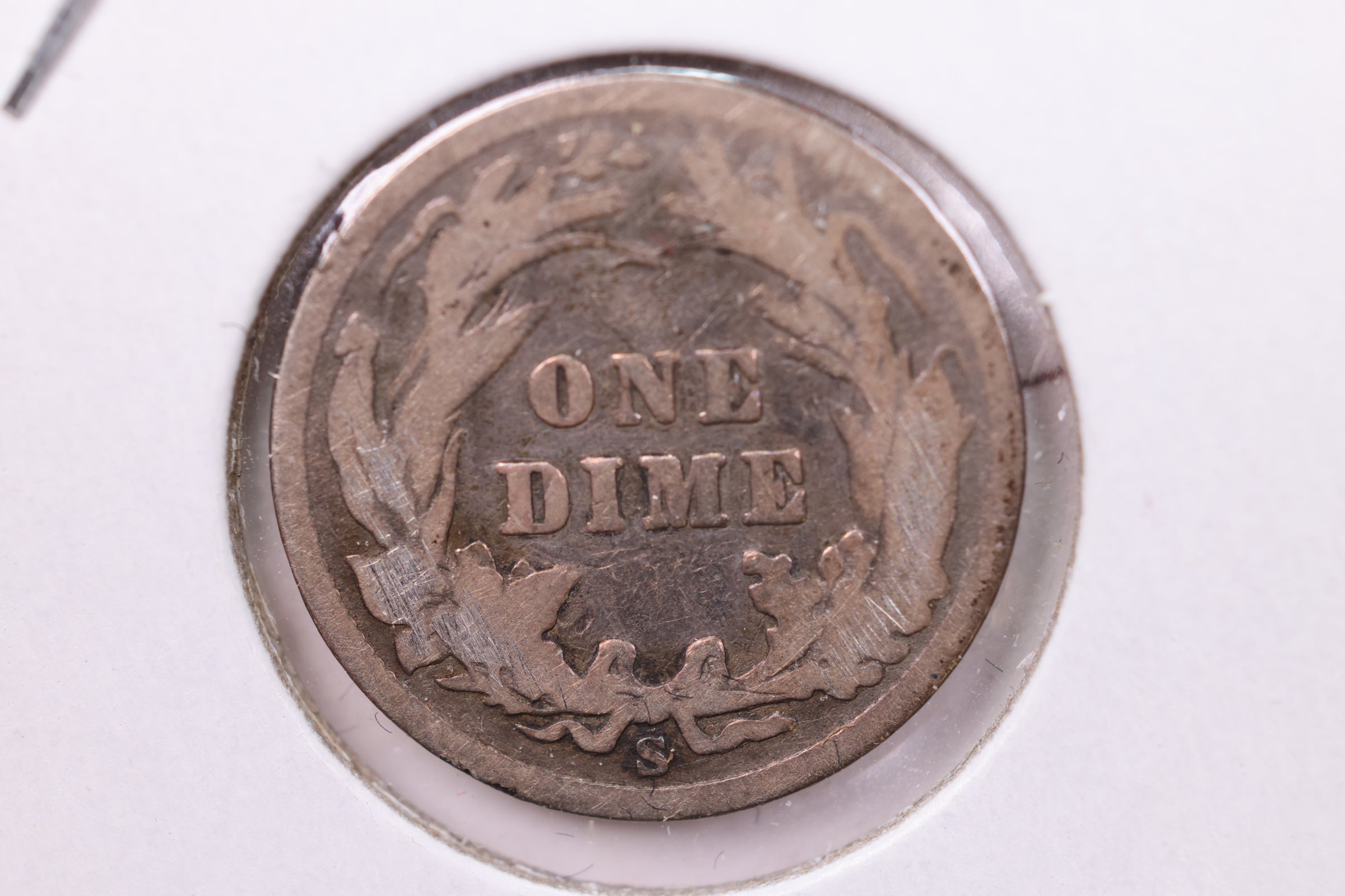 1902-S Barber Silver Dime., Good., Store Sale #19414