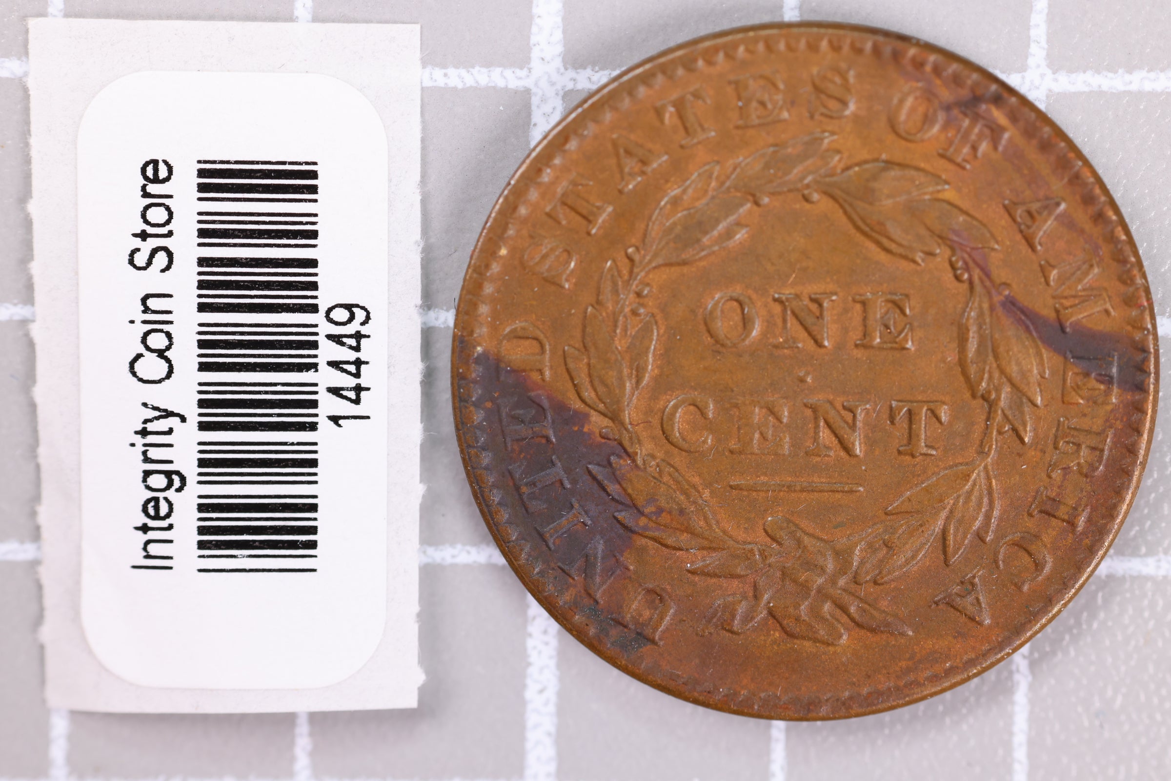 1825 Large Cent, Affordable Circulated Coin, Store Sale #14449