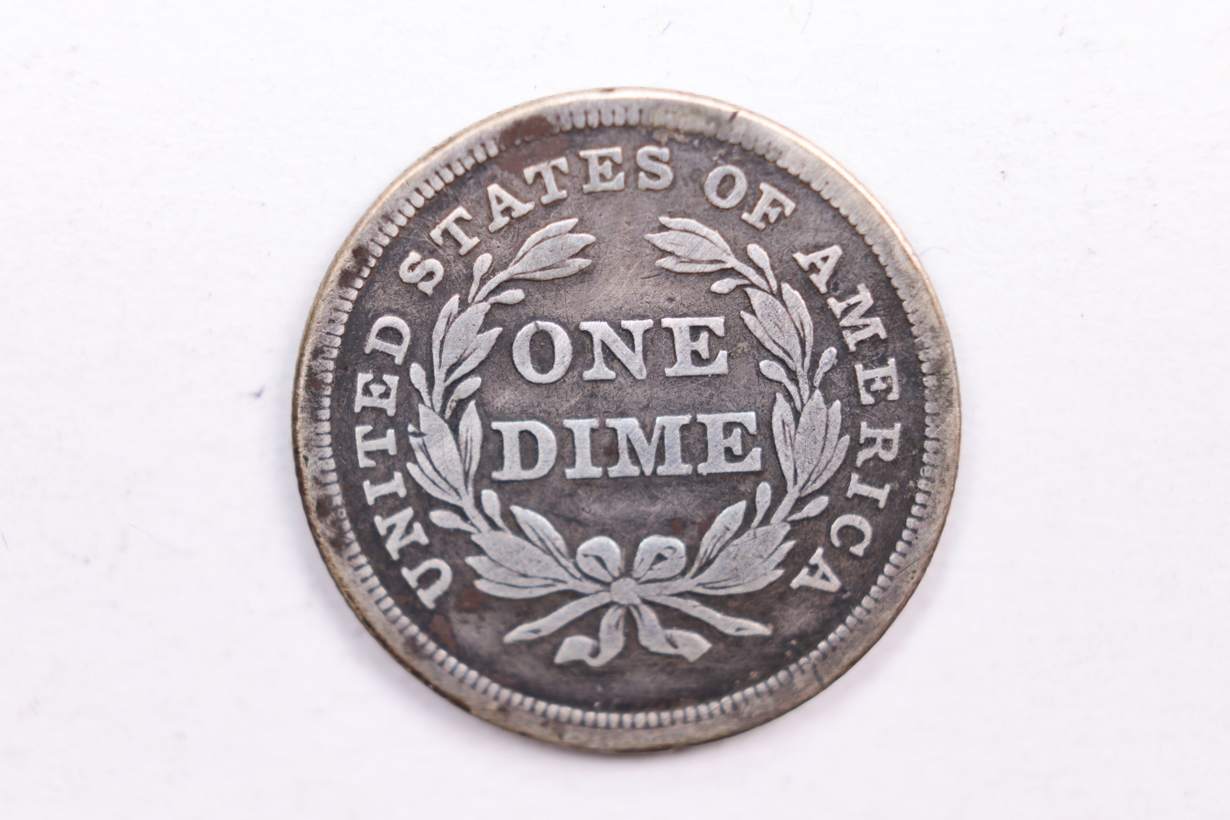 1839 Seated Liberty Dime., Very Fine Circulated Coin., Store Sale #DE0359.