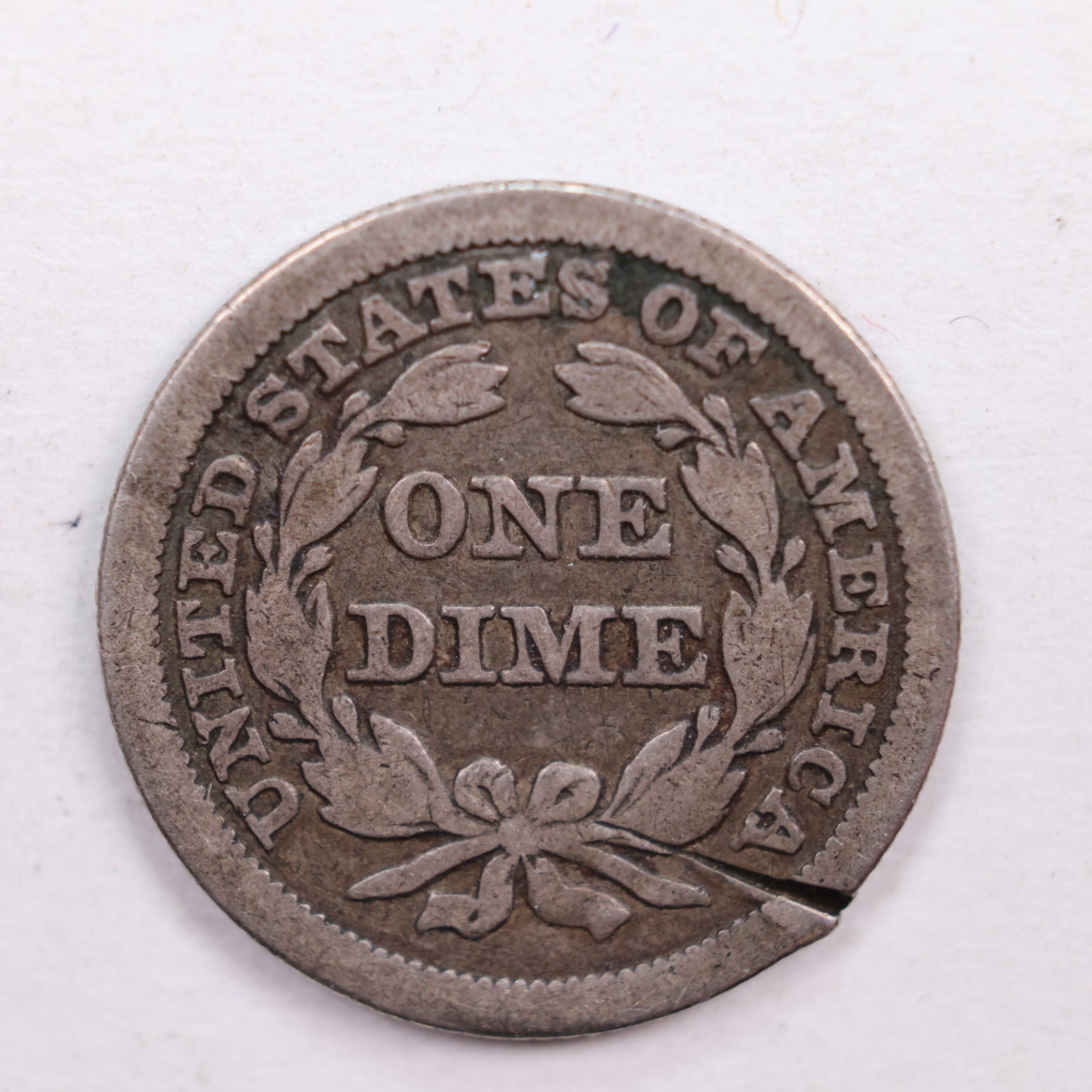 1846 Seated Liberty Dime., Fine Circulated Coin., Store Sale #DE0360.