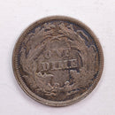 1862 Seated Liberty Dime., About Uncirculated Coin., Store Sale