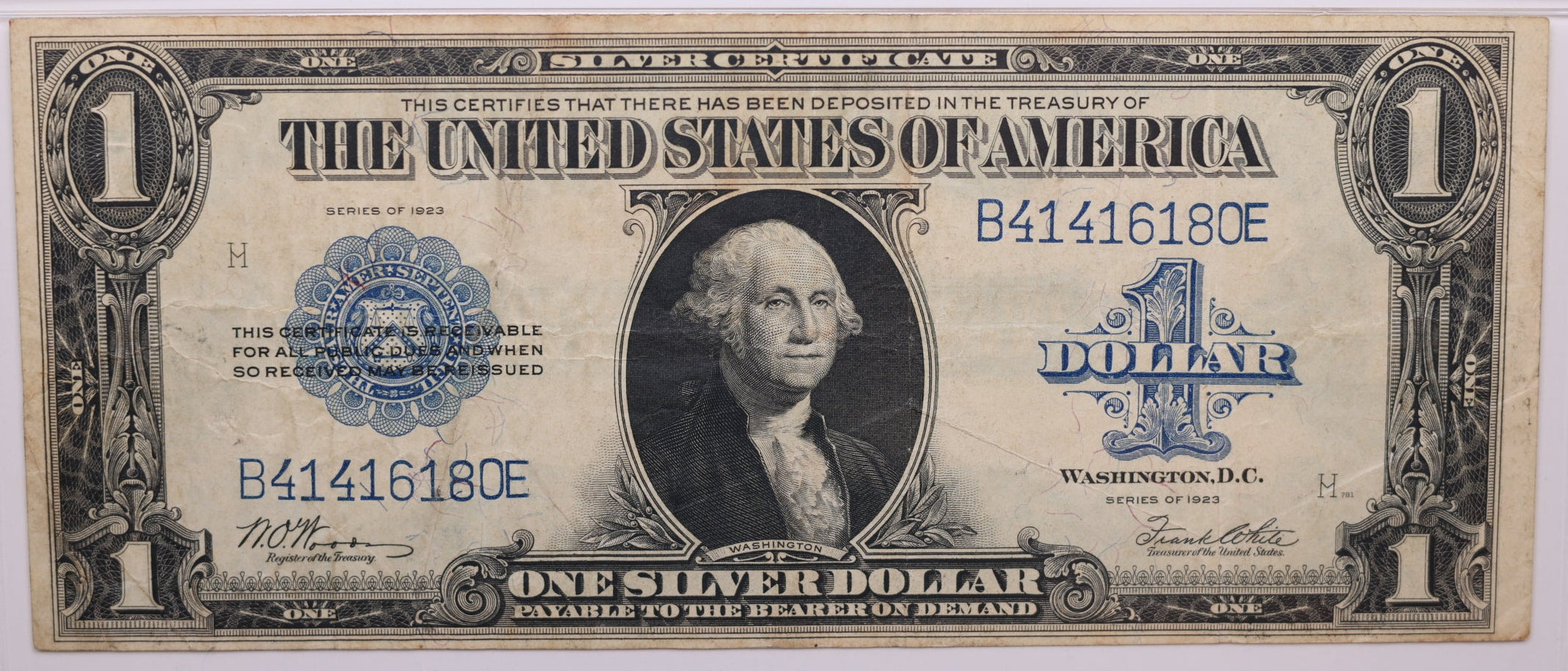 1923 $1 Silver Certificate, Fr#237, PMG VF-25, Store Sale #GLSC016