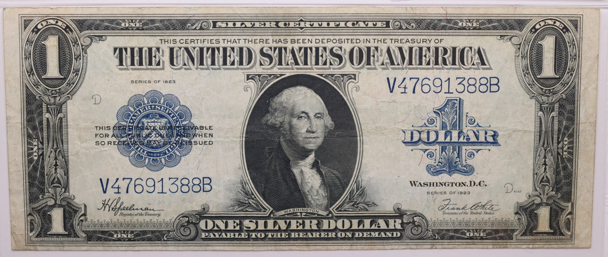 1923 $1 Silver Certificate, Fr#237, PMG VF-20, Store Sale #GLSC018