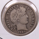 1903-O Barber Silver Dime., V.G., Store Sale