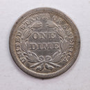 1855 Seated Liberty Dime., Very Fine Circulated Coin., Store Sale