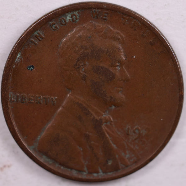 1922-D Lincoln Wheat Cent, Very Fine Circulated Coin, Store #CT0009
