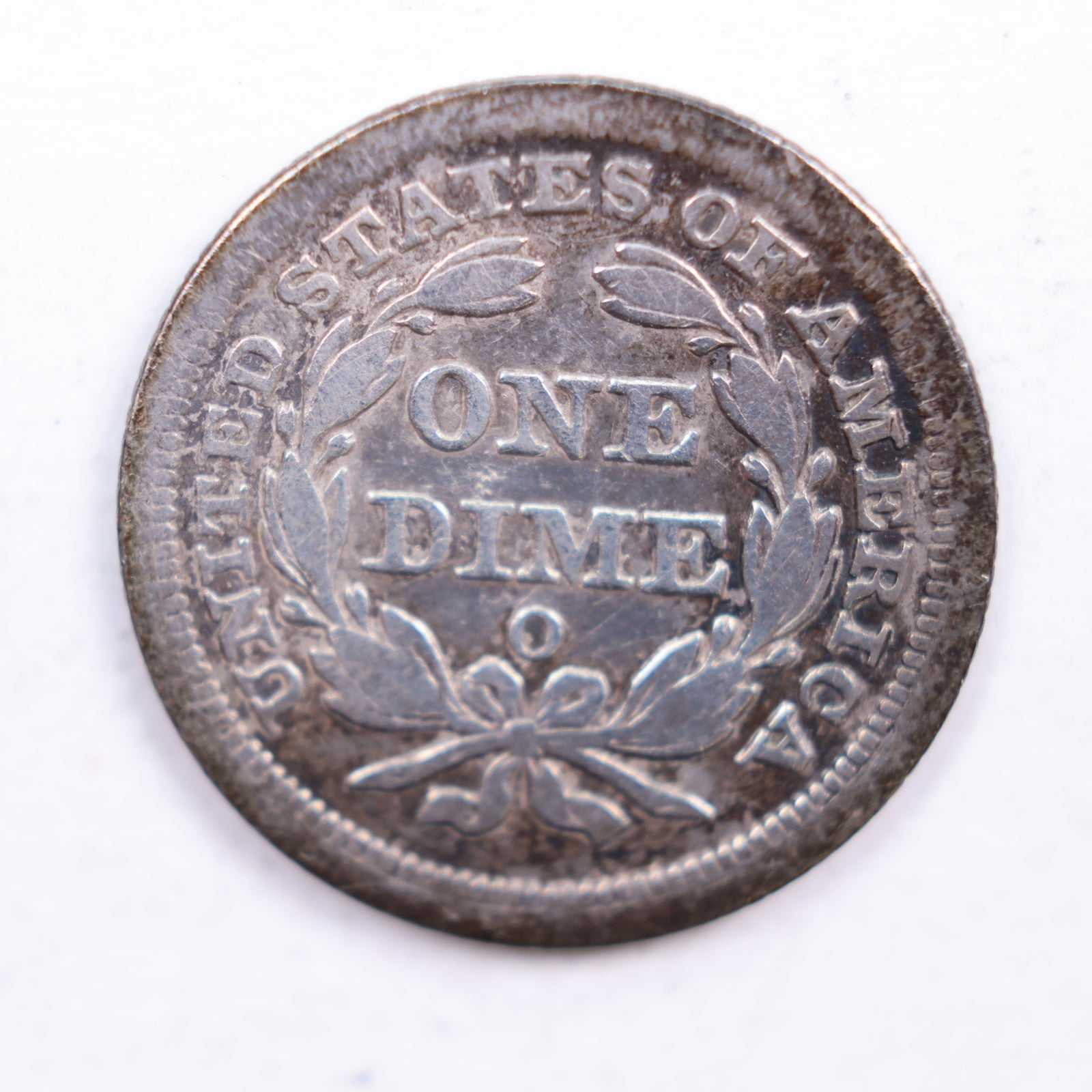 1856-O Seated Liberty Dime., Very Fine Circulated Coin., Store Sale #DE0375.