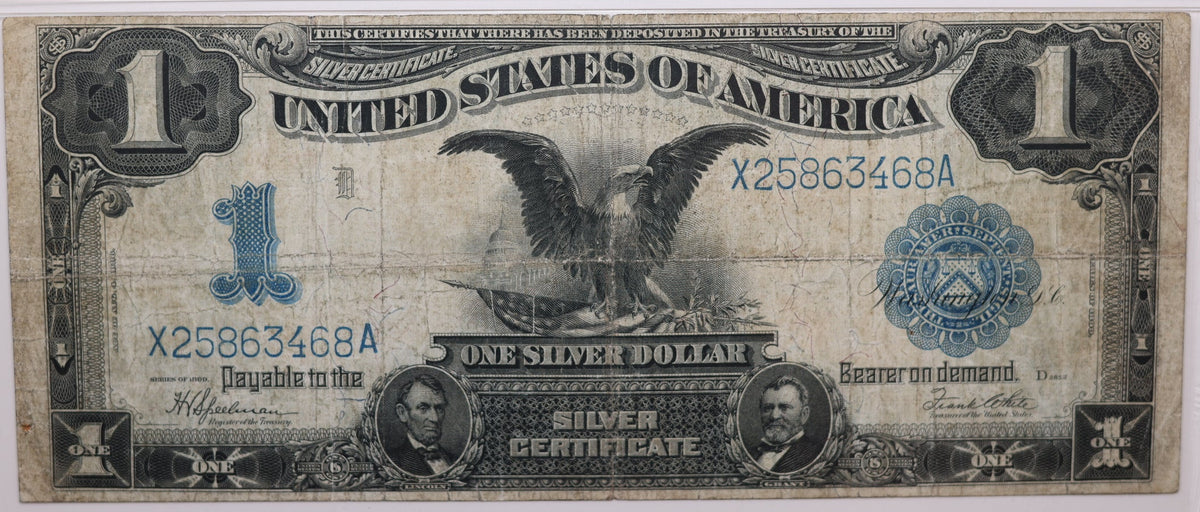 1899 $1 Silver Certificate, Fr#236, PMG Choice F-15, Store Sale #GLSC022