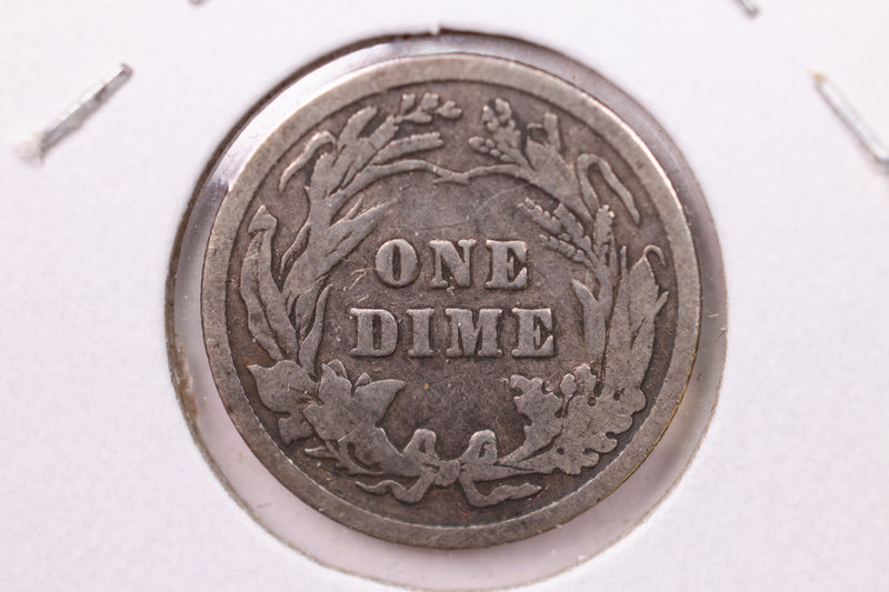 1904 Barber Silver Dime., V.G., Store Sale