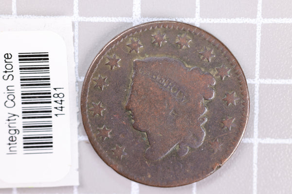 1831 Large Cent, Affordable Circulated Coin, Store Sale #14481