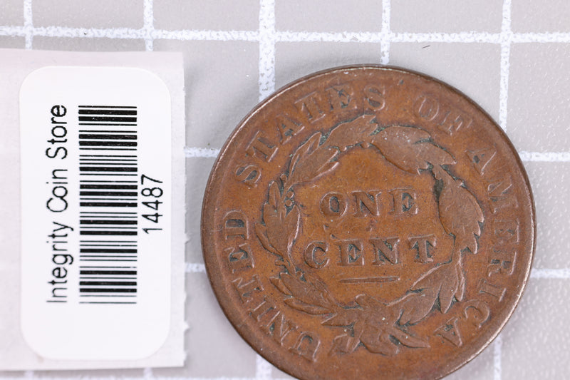 1833 Large Cent, Affordable Circulated Coin, Store Sale