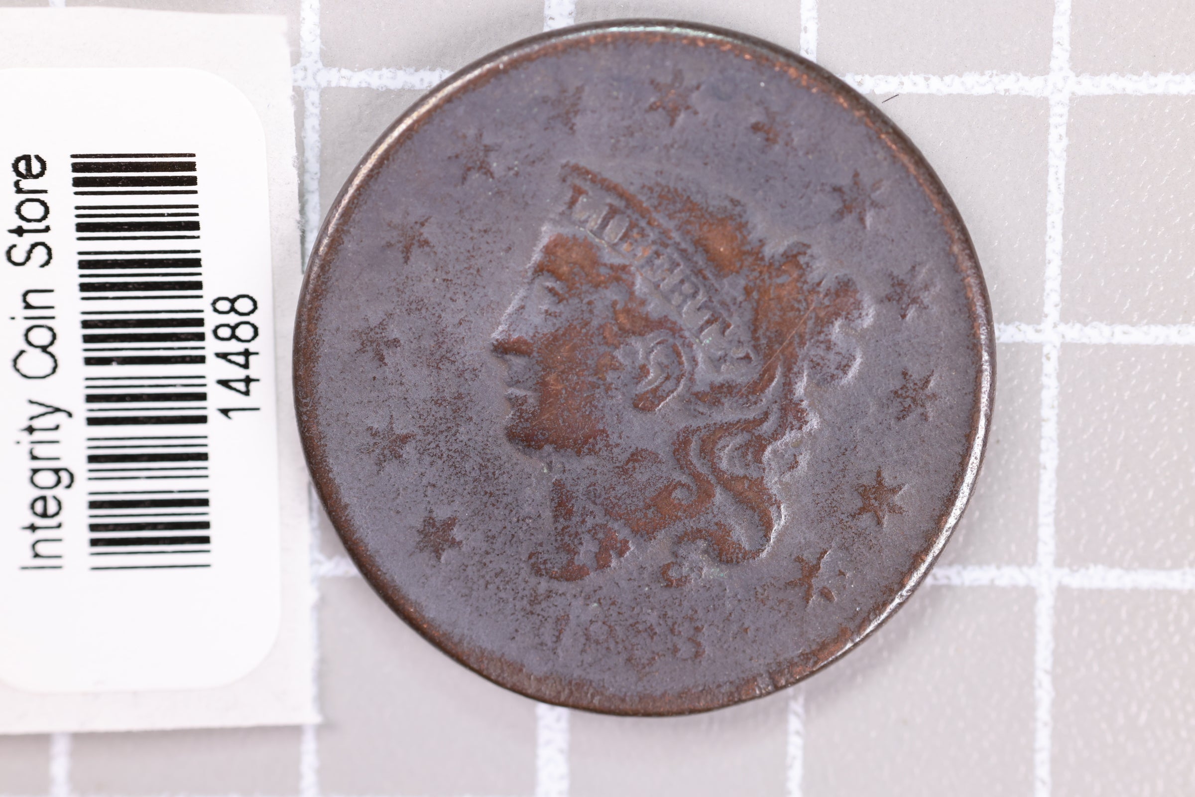 1833 Large Cent, Affordable Circulated Coin, Store Sale #14488