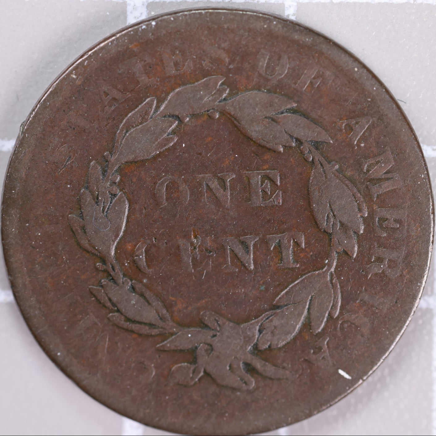 1834 Coronet Head Large Cent, Very Good Circulated Coin, Store #14491