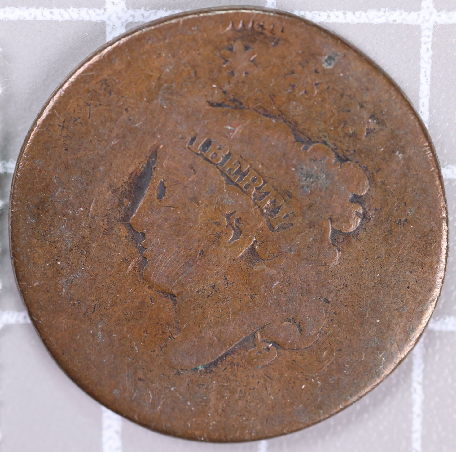 1835 Large Cent, Affordable Circulated Coin, Store Sale #CT1386