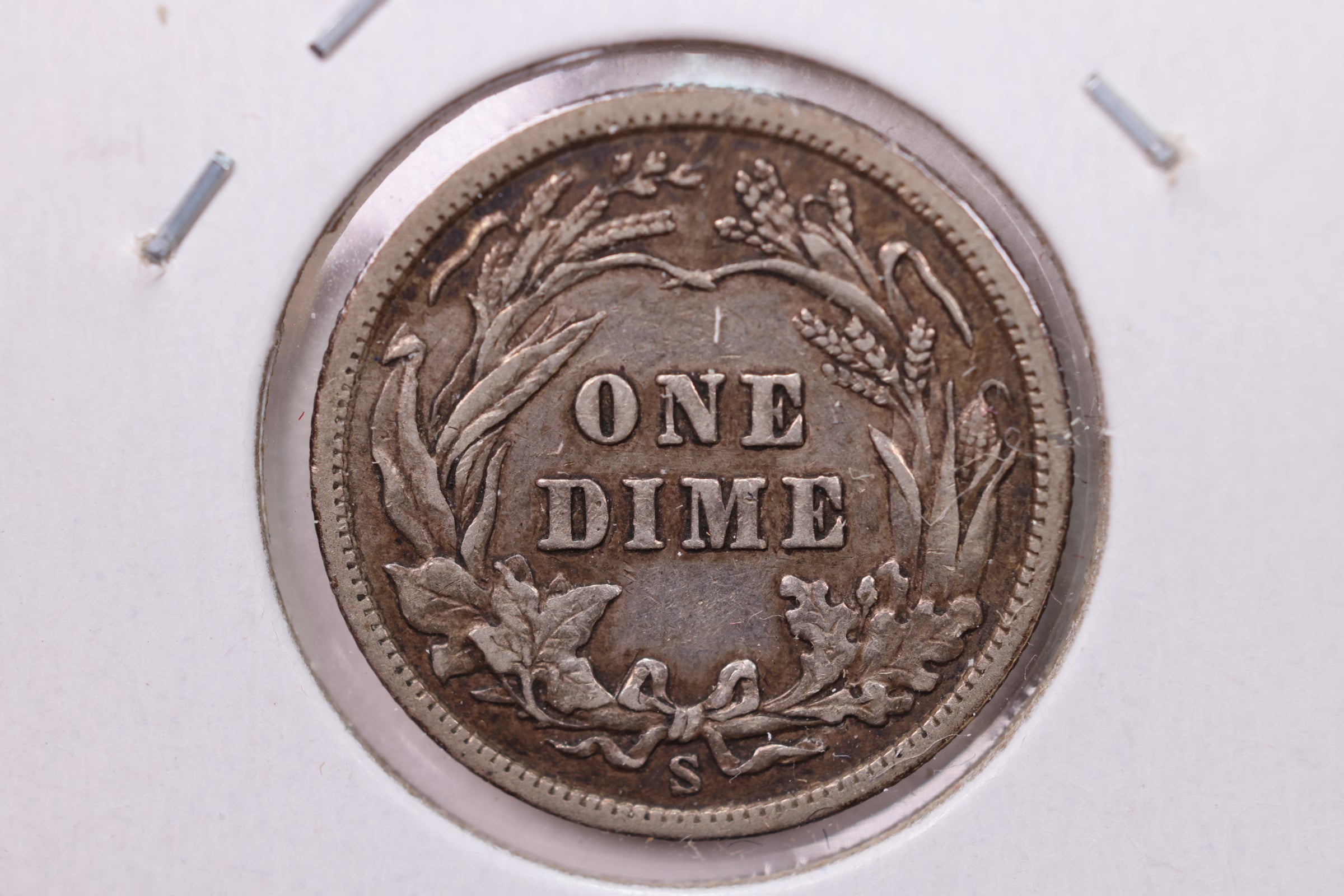 1905-S Barber Silver Dime., X.F., Store Sale #19462