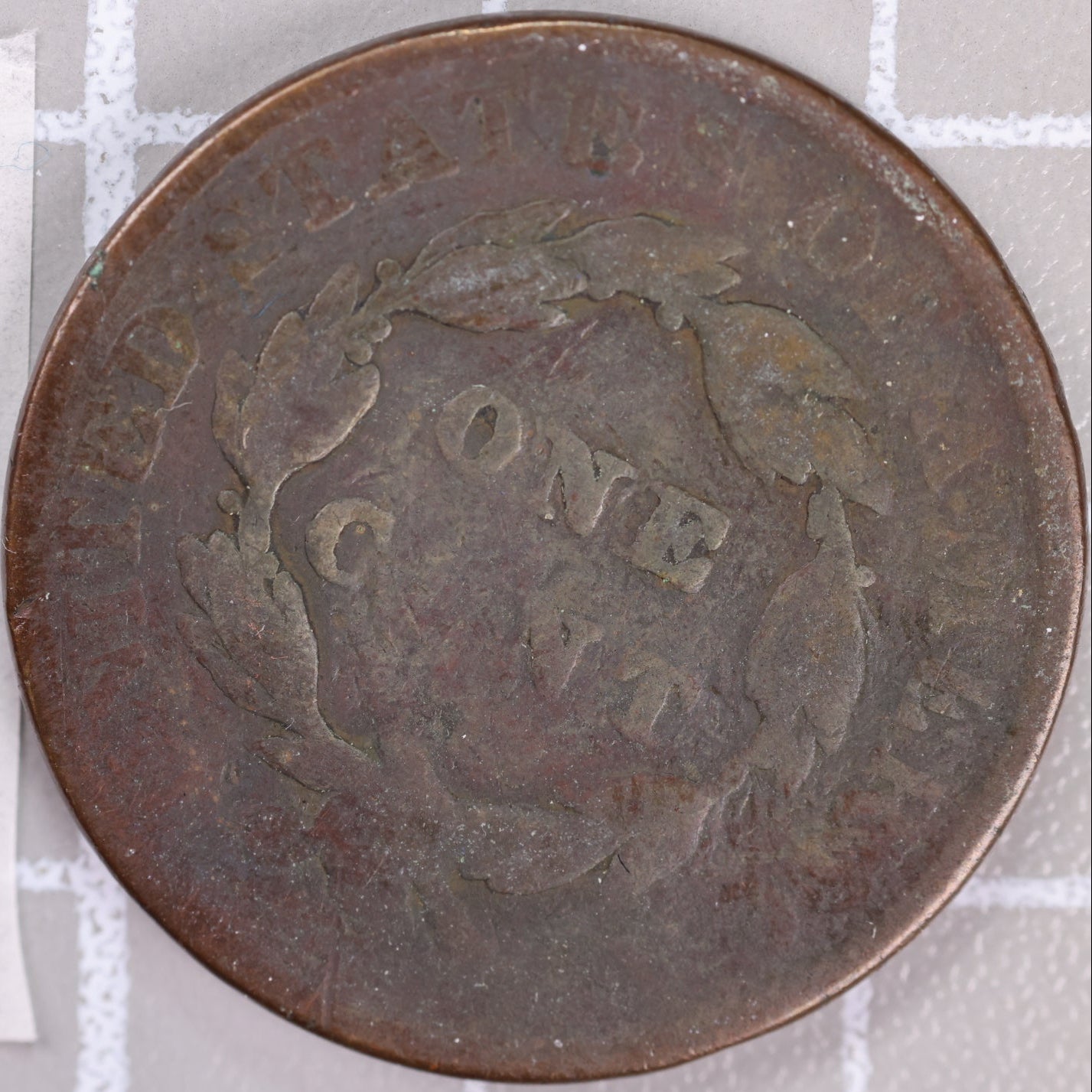 1835 Coronet Head Large Cent, Very Good+ Circulated Coin, Store #14498