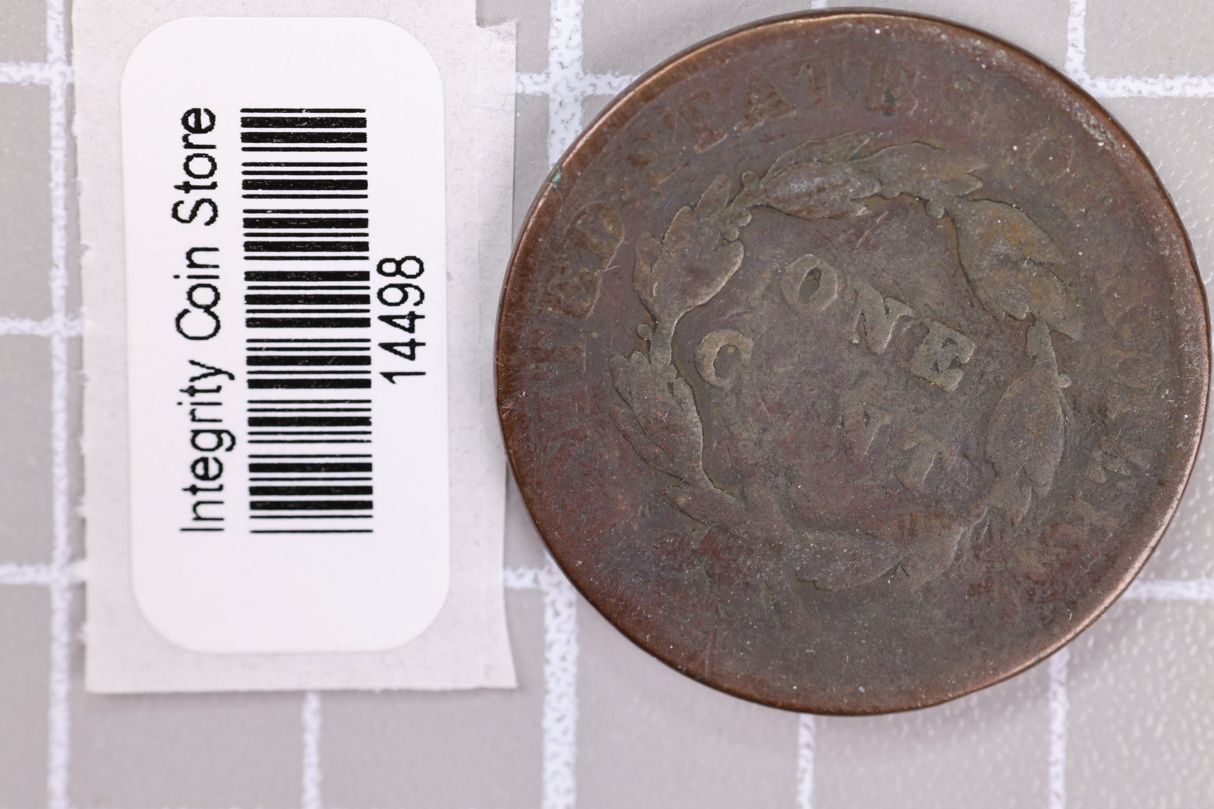 1835 Large Cent, Affordable Circulated Coin, Store Sale #14498
