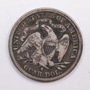 1891-S Seated Liberty Quarter., Very Fine Circulated Silver Coin., Store