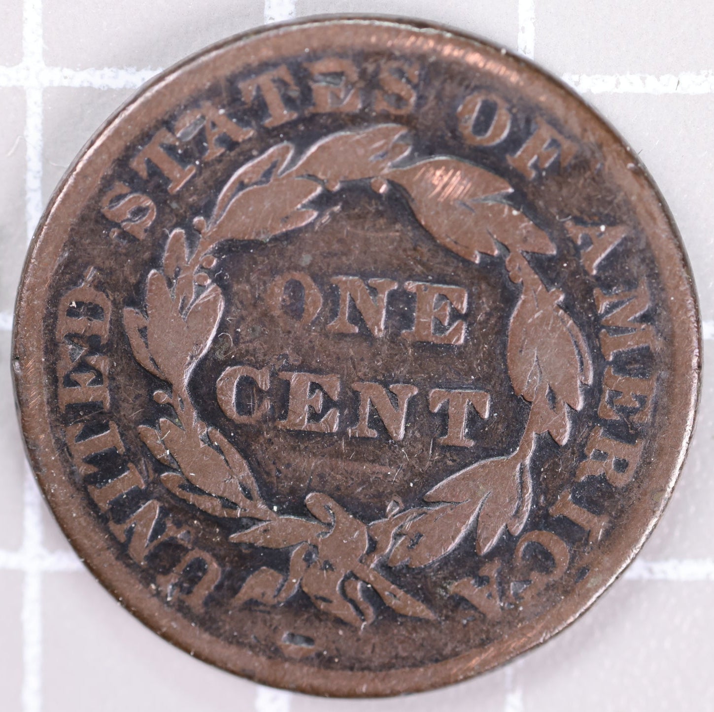 1837 Large Cent, Affordable Fine Circulated Coin, Store Sale #CT1388