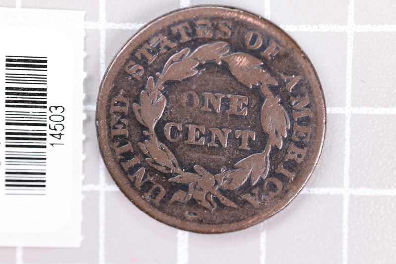 1837 Large Cent, Affordable Circulated Coin, Store Sale