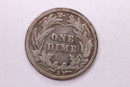 1905-S Barber Silver Dime., V.G., Store Sale
