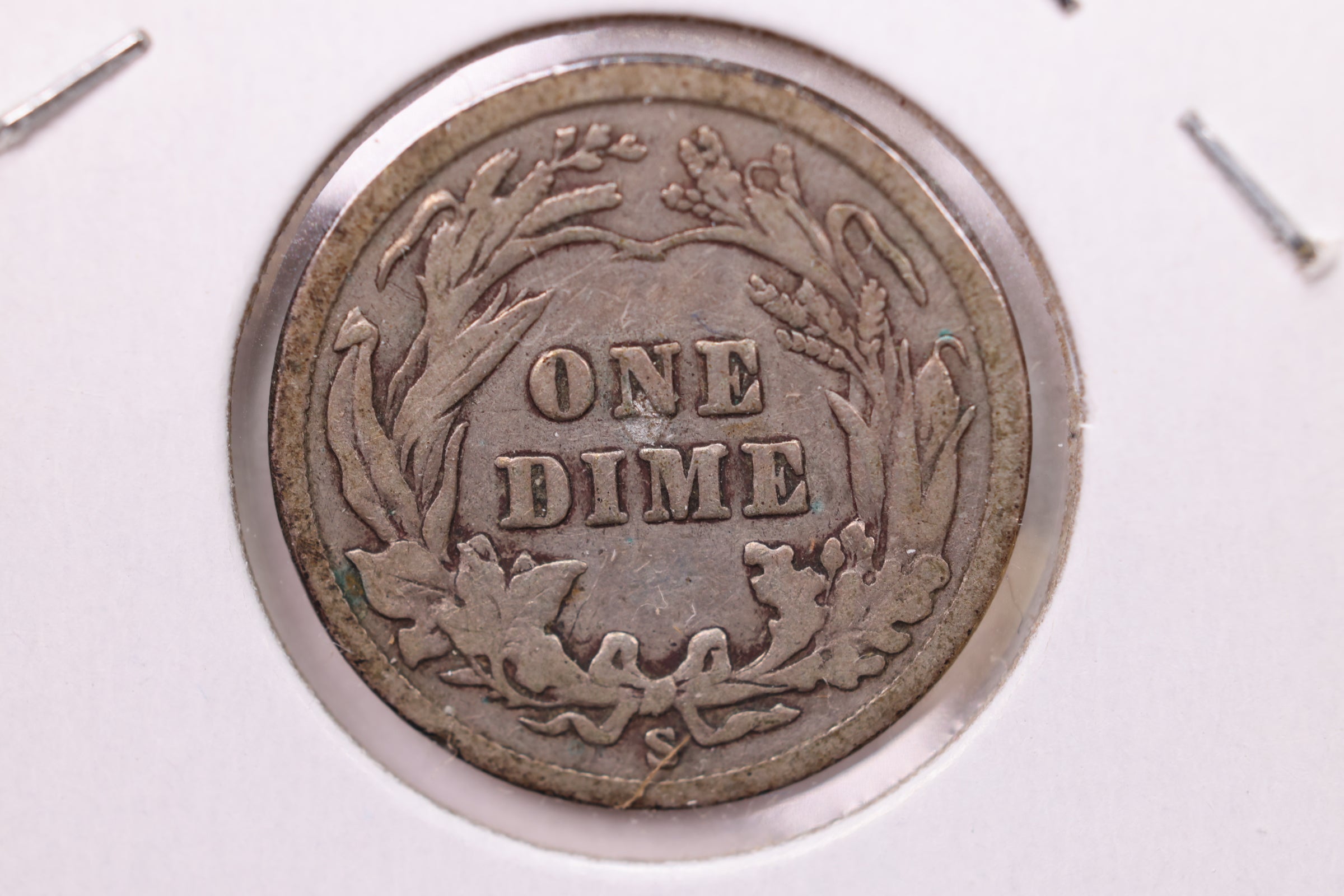 1905-S Barber Silver Dime., V.G., Store Sale #19473