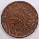 1873, Indian Head Cent, Extra Fine Uncirculated Coin, Store
