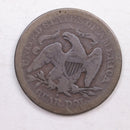 1866-S Seated Liberty Quarter., Fine Circulated Coin., Store