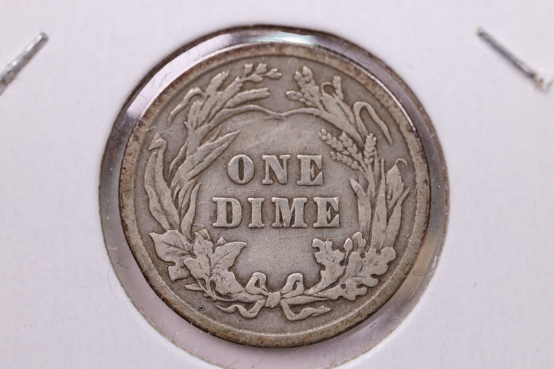 1906 Barber Silver Dime., Fine+., Store Sale