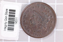 1838 Large Cent, Affordable Circulated Coin, Store Sale