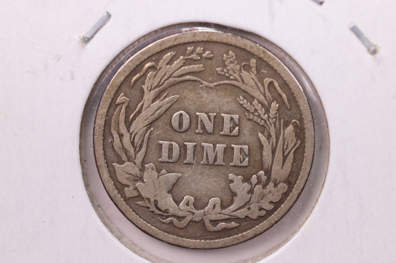 1906 Barber Silver Dime., V.G., Store Sale