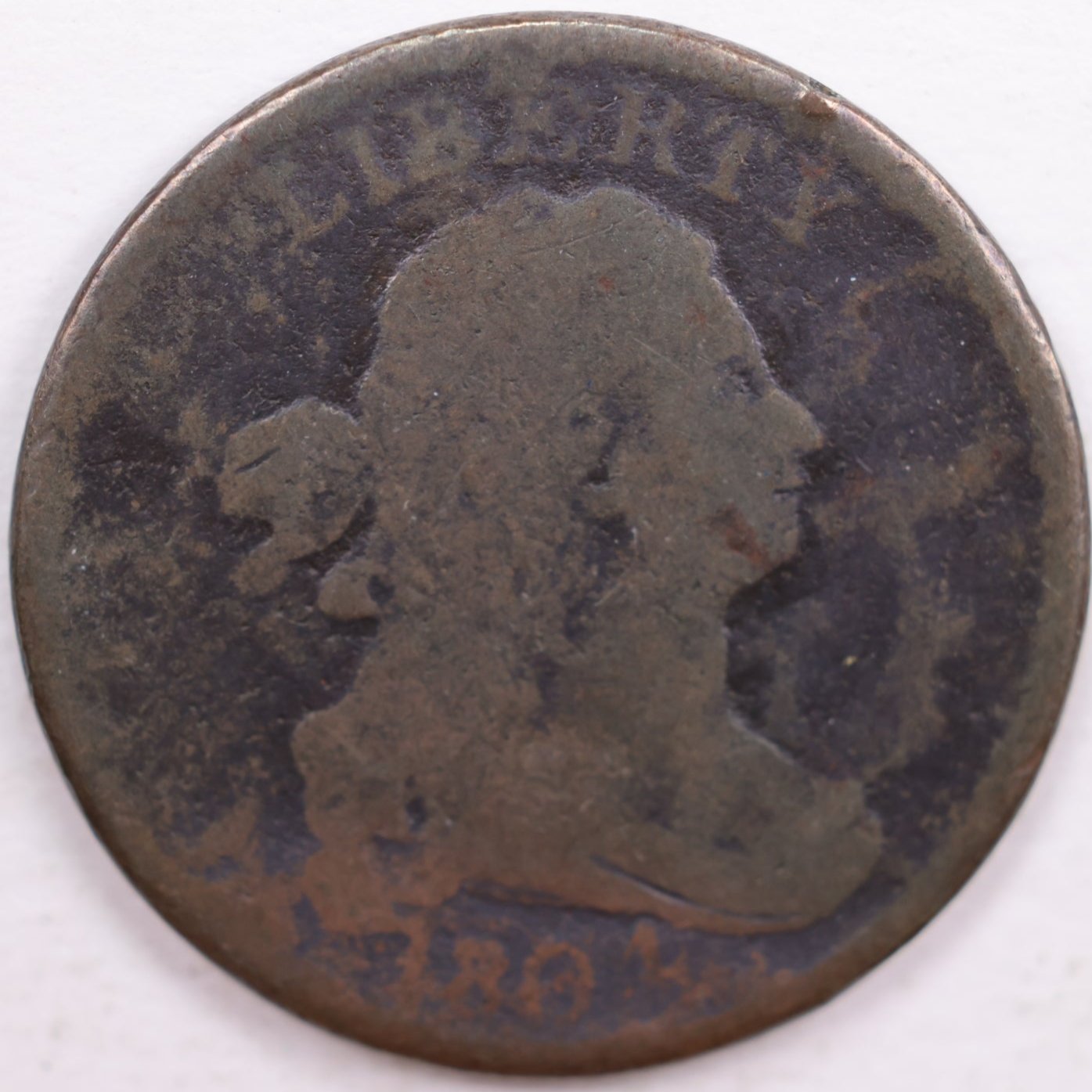 1804 Draped Bust Half Cent, Very Good Circulated Coin, Store #HT0005