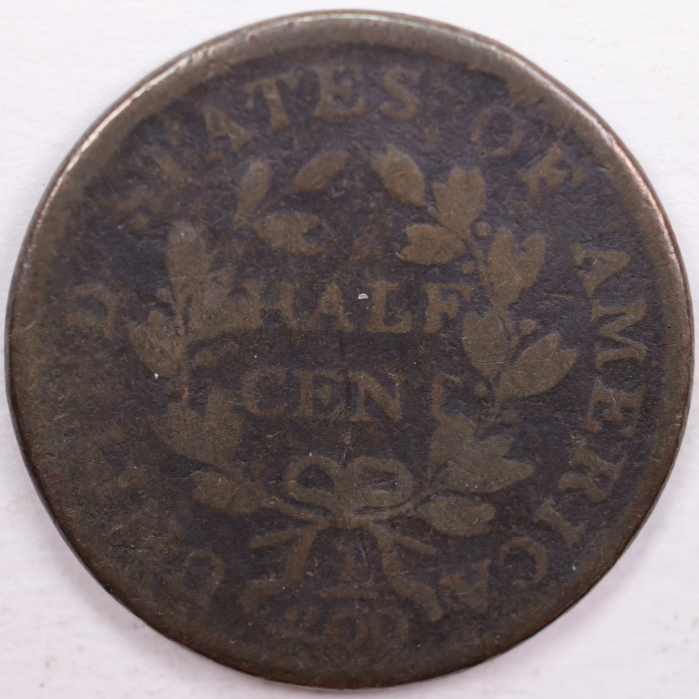 1804 Draped Bust Half Cent, Very Good Circulated Coin, Store #HT0005